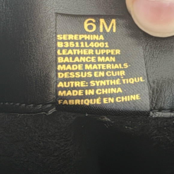 Sam Edelman Serephina Women’s Black Leather Knee High Tall Heeled Boots Size 6 - Picture 7 of 9